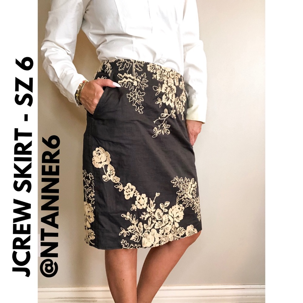 JCREW SKIRT - SZ 6 - Picture 2 of 3